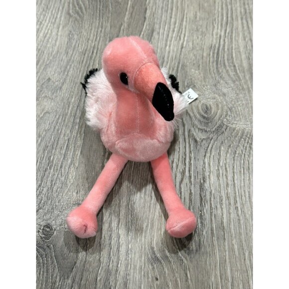The Petting Zoo Other - The Petting Zoo Pink Flamingo Cute Plush J45